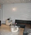 Comfortable patient waiting area Inova Dental