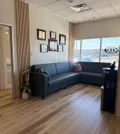 Comfortable patient lounge at Inova Dental Orleans